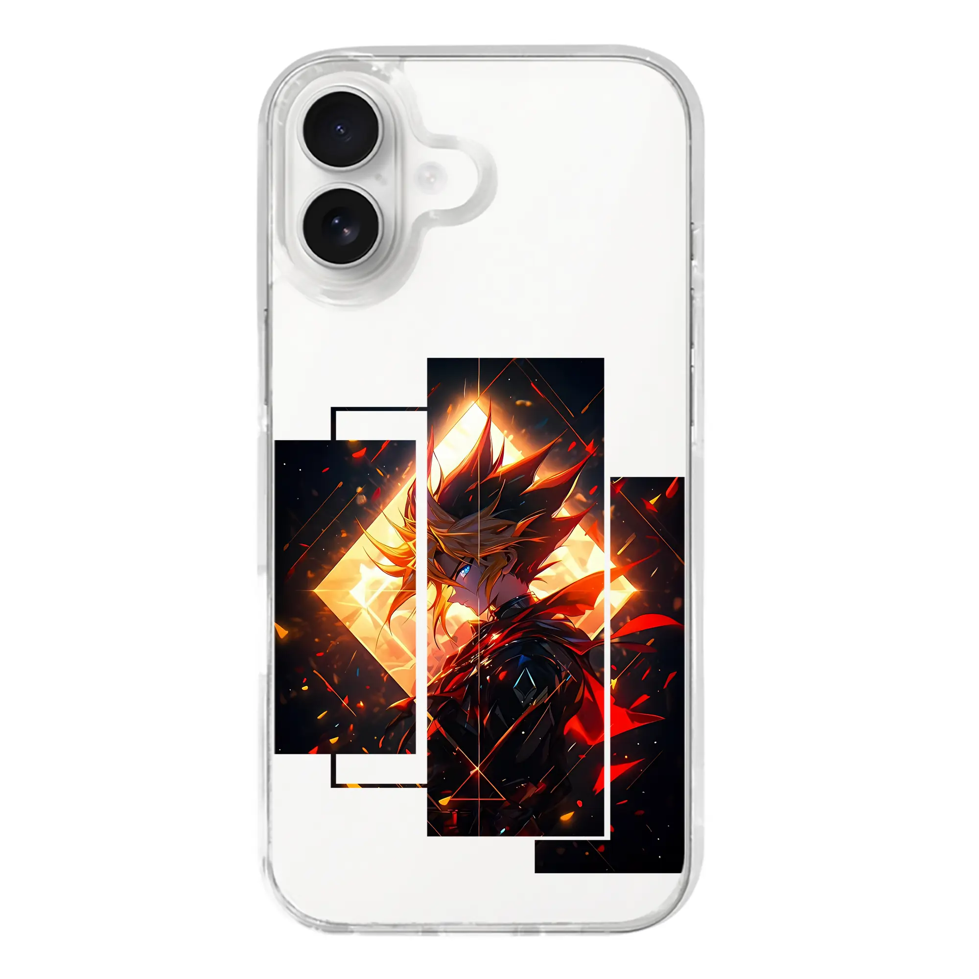 遊☆戯☆王 グッズ,武藤遊戯 - iPhone 17シリーズ 透明スマホケース – 薄型・耐衝撃・精密フィット保護カバー